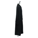 PRADA Long Coat Wool Gray Auth 158570M-4
