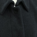 PRADA Long Coat Wool Gray Auth 158570M-6