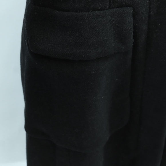 PRADA Long Coat Wool Gray Auth 158570M