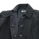 PRADA Long Coat Wool Gray Auth 158570M-8