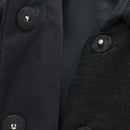 PRADA Long Coat Wool Gray Auth 158570M-9