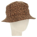 BOTTEGA VENETA Bucket Hat Nylon L Brown Auth 158572M-1