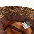 BOTTEGA VENETA Bucket Hat Nylon L Brown Auth 158572M-14