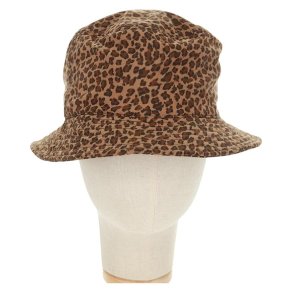 BOTTEGA VENETA Bucket Hat Nylon L Brown Auth 158572M