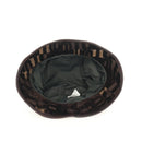 Miu Miu Bucket Hat Velor M Brown Auth 158573M-9