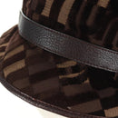 Miu Miu Bucket Hat Velor M Brown Auth 158573M-7