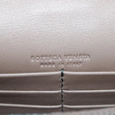 BOTTEGA VENETA Chain Shoulder Bag Leather Red Gold Auth 158578SAV-22