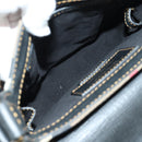 BURBERRY Nova Check Shoulder Bag Canvas Beige Gold Auth 158580V-11