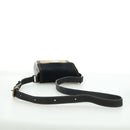 BURBERRY Nova Check Shoulder Bag Canvas Beige Gold Auth 158580V-7