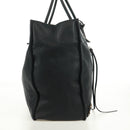 BALENCIAGA Paper A4 Tote Bag Leather Black 236701 Auth 158583M-4
