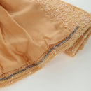 CHANEL jacket Skirt Setup Jacket Tweed Orange 40 CC Auth 158585M-12