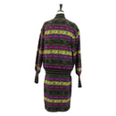 CHANEL Knitted Fabrics Wool Multicolor CC Auth 158587SAM-2