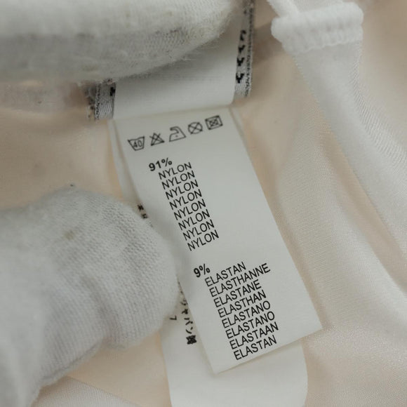 DOLCE&GABBANA Tank Top Cotton White Auth 158588M