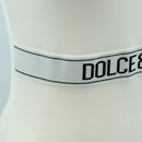 DOLCE&GABBANA Tank Top Cotton White Auth 158588M-5