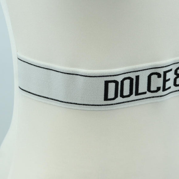 DOLCE&GABBANA Tank Top Cotton White Auth 158588M