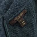 LOUIS VUITTON Tops Wool Nylon Gray LV Auth 158591M-13