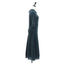 LOUIS VUITTON Tops Wool Nylon Gray LV Auth 158591M-4