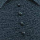 LOUIS VUITTON Tops Wool Nylon Gray LV Auth 158591M-7