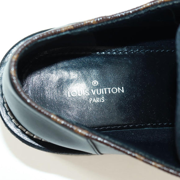 LOUIS VUITTON Monogram Loafers LV Auth 158598M