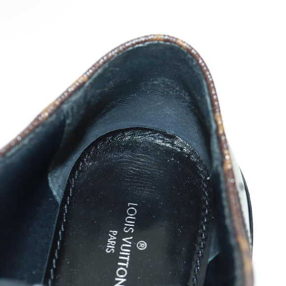 LOUIS VUITTON Monogram Loafers LV Auth 158598M