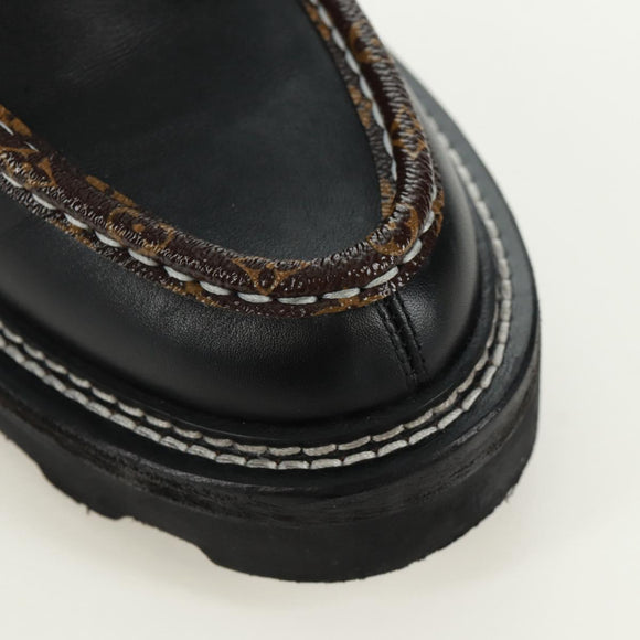 LOUIS VUITTON Monogram Loafers LV Auth 158598M