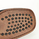 GUCCI Loafers Suede 37 C Black Auth 158600M-16