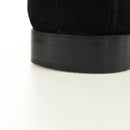 GUCCI Loafers Suede 37 C Black Auth 158600M-10