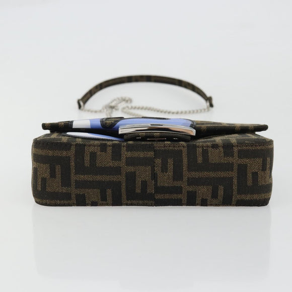 FENDI Zucca Canvas Fabric Dratini FRGMT x POKÉMON Mamma Baguette Auth 158601SM