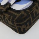 FENDI Zucca Canvas Fabric Dratini FRGMT x POKÉMON Mamma Baguette Auth 158601SM-18