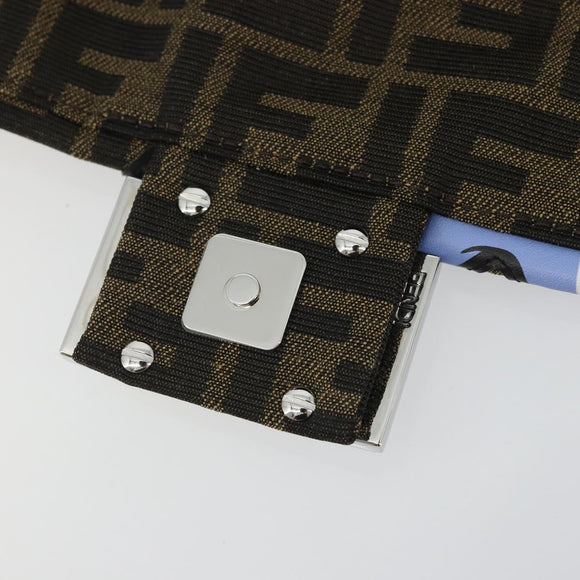 FENDI Zucca Canvas Fabric Dratini FRGMT x POKÉMON Mamma Baguette Auth 158601SM
