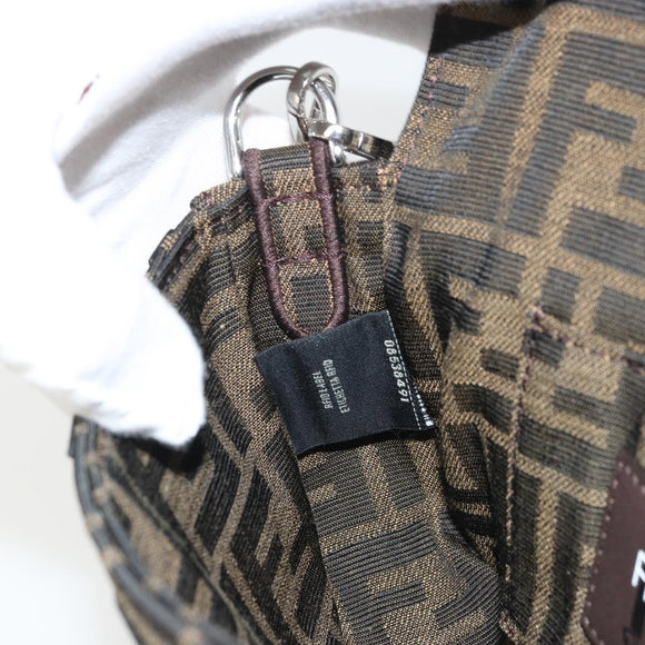 FENDI Zucca Canvas Fabric Dratini FRGMT x POKÉMON Mamma Baguette Auth 158601SM