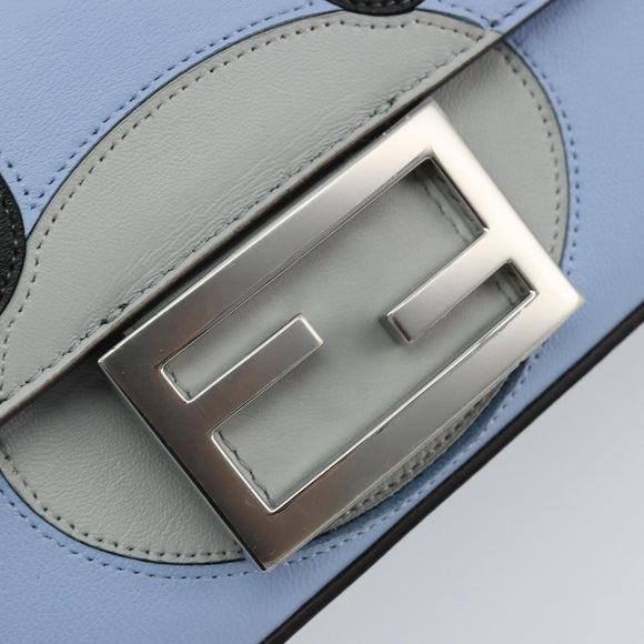 FENDI Nappa Dratini FRGMT x POKÉMON Mamma Baguette Leather 2way Auth 158602SM