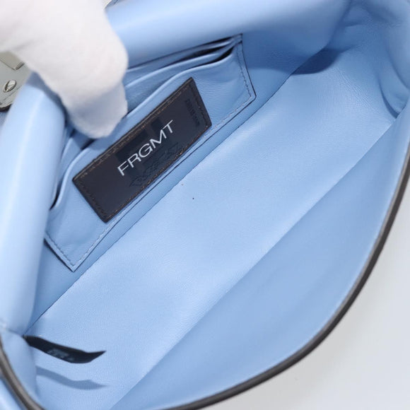 FENDI Nappa Dratini FRGMT x POKÉMON Mamma Baguette Leather 2way Auth 158602SM