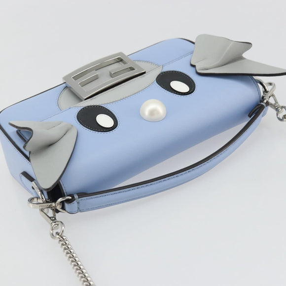 FENDI Nappa Dratini FRGMT x POKÉMON Mamma Baguette Leather 2way Auth 158602SM