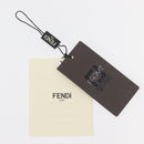 FENDI x FRGMT x POKÉMON Dragonite Bag Charm Leather Yellow Silver Auth 158603SM-14