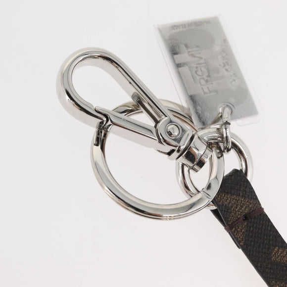 FENDI x FRGMT x POKÉMON Dragonite Bag Charm Leather Yellow Silver Auth 158603SM