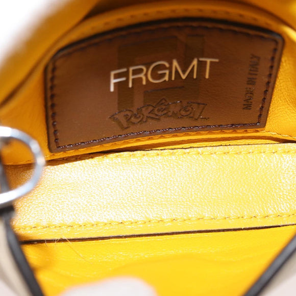 FENDI Nappa Dragonite FRGMT x POKÉMON Mini Mamma Baguette Bag Auth 158605SM