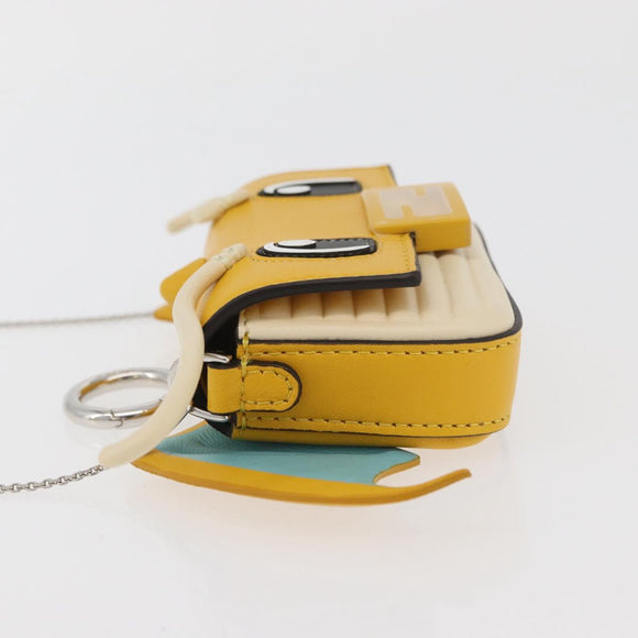 FENDI Nappa Dragonite FRGMT x POKÉMON Mini Mamma Baguette Bag Auth 158605SM