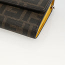 FENDI ZUCCA Canvas Chain Wallet FF Fabric Kairyu FRGMT x POKÉMON Auth 158606SM-8