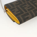 FENDI ZUCCA Canvas Chain Wallet FF Fabric Kairyu FRGMT x POKÉMON Auth 158606SM-17