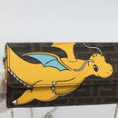 FENDI ZUCCA Canvas Chain Wallet FF Fabric Kairyu FRGMT x POKÉMON Auth 158606SM-18
