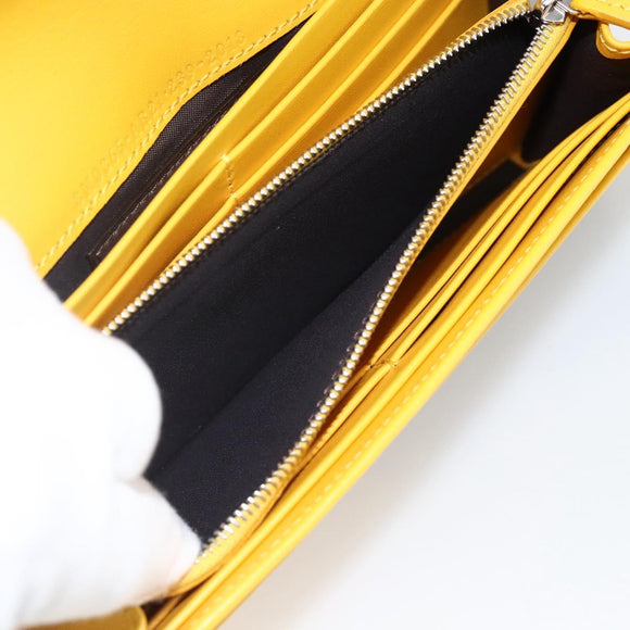 FENDI ZUCCA Canvas Chain Wallet FF Fabric Kairyu FRGMT x POKÉMON Auth 158606SM