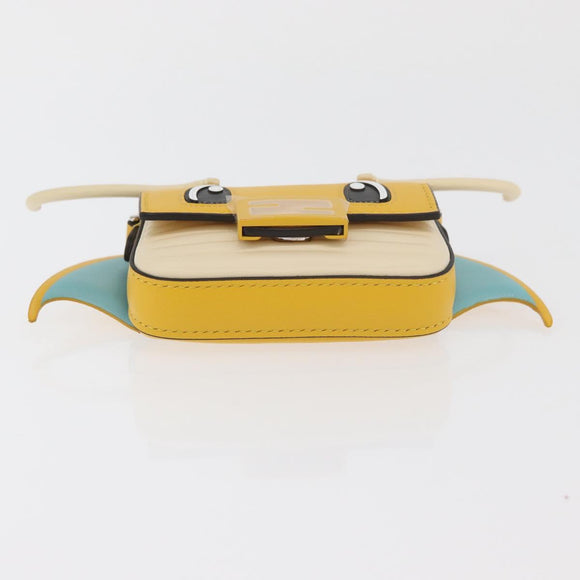 FENDI Nappa Dragonite FRGMT x POKÉMON Mini Mamma Baguette Bag Auth 158607SM