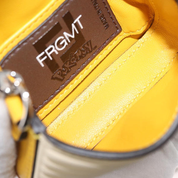 FENDI Nappa Dragonite FRGMT x POKÉMON Mini Mamma Baguette Bag Auth 158607SM