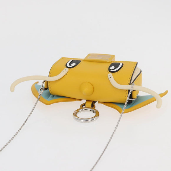 FENDI Nappa Dragonite FRGMT x POKÉMON Mini Mamma Baguette Bag Auth 158607SM