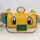 FENDI Nappa Dragonite FRGMT x POKÉMON Mini Mamma Baguette Tas Auth 158608SM-19