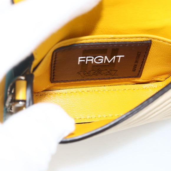 FENDI Nappa Dragonite FRGMT x POKÉMON Mini Mamma Baguette Tas Auth 158608SM