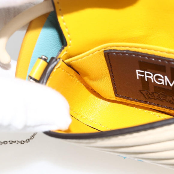 FENDI Nappa Dragonite FRGMT x POKÉMON Mini Mamma Baguette Bag Auth 158608SM