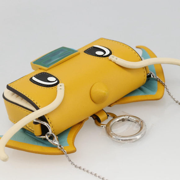 FENDI Nappa Dragonite FRGMT x POKÉMON Mini Mamma Baguette Tas Auth 158608SM