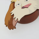 LOEWE × Studio Ghibli Howl's Moving Castle Hin Bag Leather Brown Auth 158609SM-15